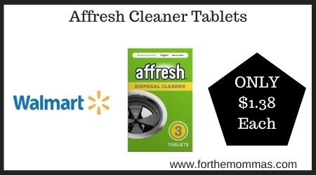 Walmart: Affresh Cleaner Tablets