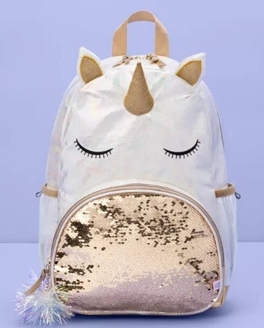 17" Kids' Backpack Unicorn White - More Than Magic™ $17.99