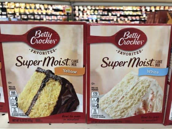 Giant: Betty Crocker Cake Or Brownie Mix