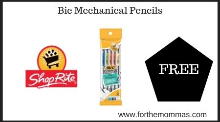 ShopRite: Bic Mechanical Pencils