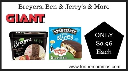 Giant: Breyers, Ben & Jerry's & More