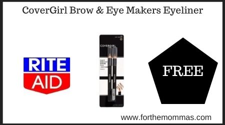 Rite Aid: CoverGirl Brow & Eye Makers Eyeliner