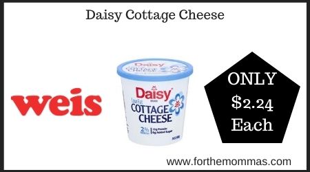 Weis: Daisy Cottage Cheese