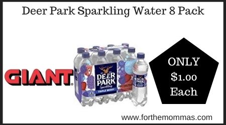 Giant: Deer Park Sparkling Water 8 Pack