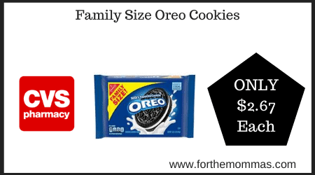 CVS: Family Size Oreo Cookies