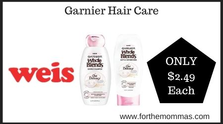 Weis: Garnier Hair Care