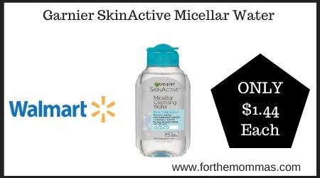 Walmart: Garnier SkinActive Micellar Water