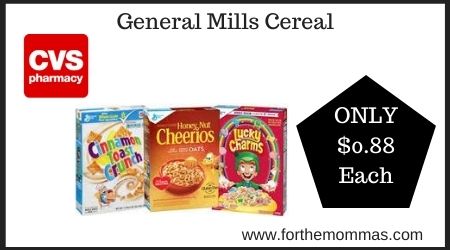 CVS: General Mills Cereal