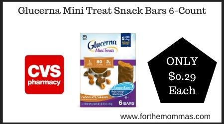CVS: Glucerna Mini Treat Snack Bars 6-Count
