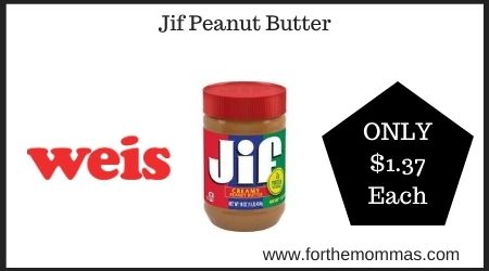 WEis: Jif Peanut Butter