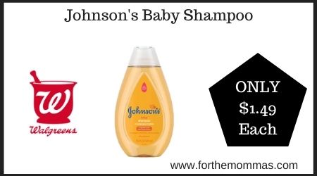 Walgreens: Johnson's Baby Shampoo