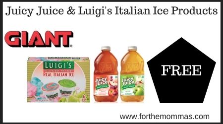Giant: Juicy Juice & Luigi's Italian Ice Products
