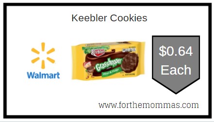 Walmart: Keebler Cookies ONLY $0.64 Each 