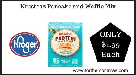Kroger: Krusteaz Pancake and Waffle Mix