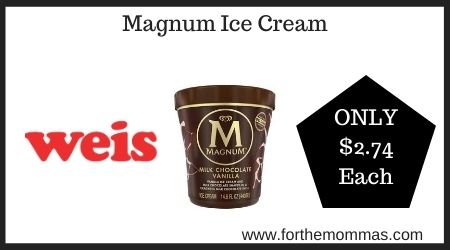 Weis: Magnum Ice Cream