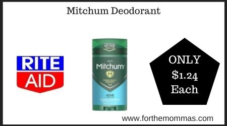 Rite Aid: Mitchum Deodorant