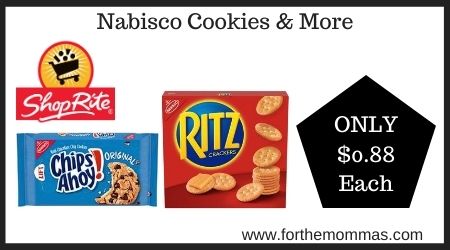 ShopRite: Nabisco Cookies & More