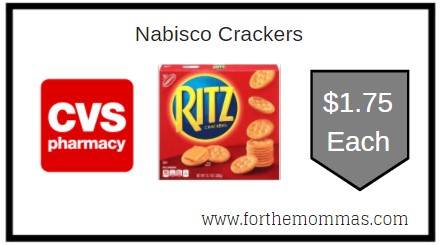 nabisco crackers cvs