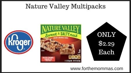Kroger: Nature Valley Multipacks