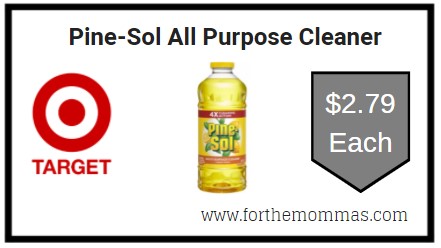 Target: Pine-Sol All Purpose Cleaner ONLY $2.79