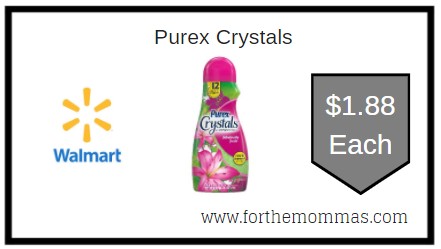 Walmart: Purex Crystals ONLY $1.88 Each 