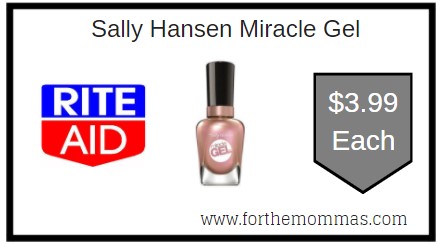 Rite Aid: Sally Hansen Miracle Gel
