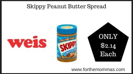Weis: Skippy Peanut Butter Spread