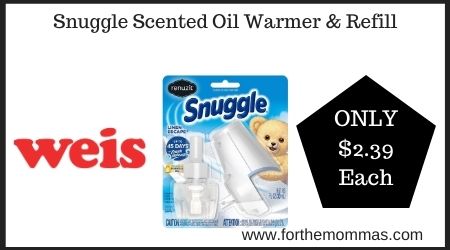 Weis: Snuggle Scented Oil Warmer & Refill