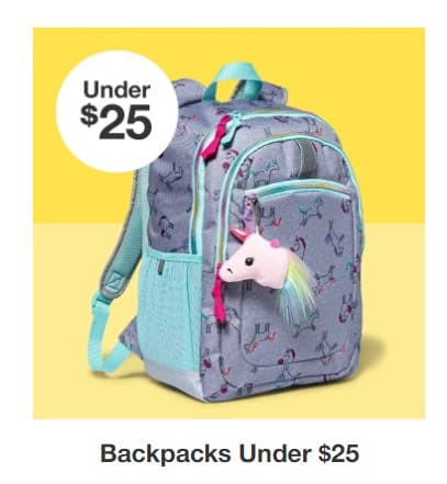 Target Backpack Deals Under $25