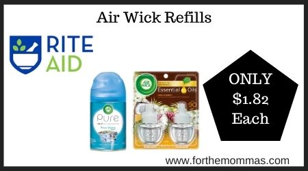 Rite Aid: Air Wick Refills
