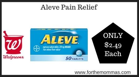Walgreens: Aleve Pain Relief