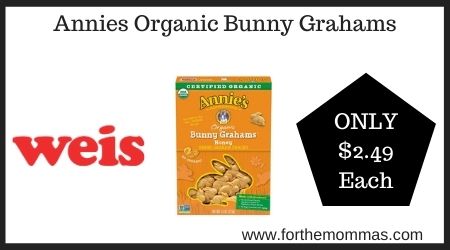 Weis: Annies, Organic Bunny Grahams
