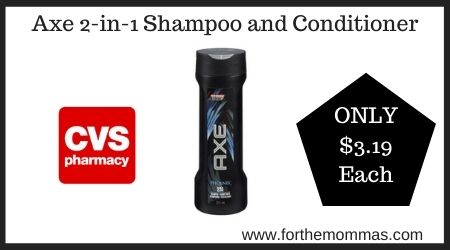 CVS: Axe 2-in-1 Shampoo and Conditioner