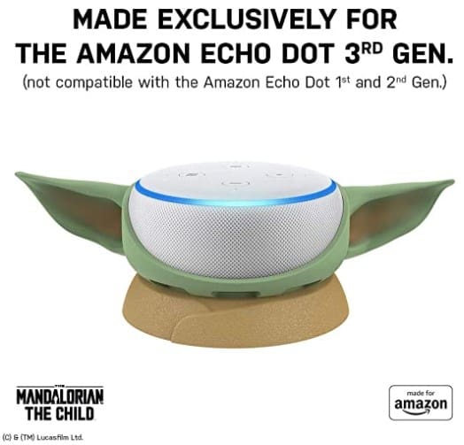Amazon: Baby Yoda Echo Dot Stand $24.99 