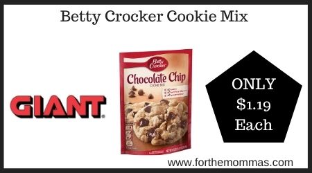 Giant: Betty Crocker Cookie Mix
