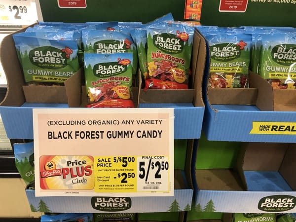 ShopRite: Black Forest Gummy Candy
