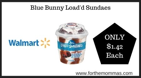 Walmart: Blue Bunny Load'd Sundaes