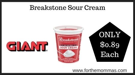 Giant: Breakstone Sour Cream