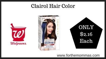 Walgreens: Clairol Hair Color