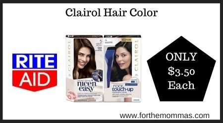 Rite Aid: Clairol Hair Color