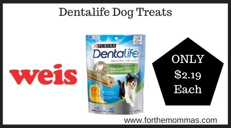 Weis: Dentalife Dog Treats