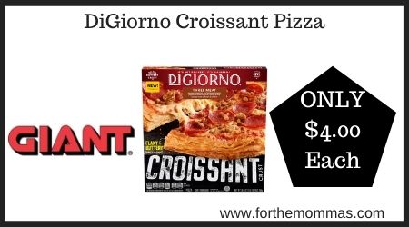 Giant: DiGiorno Croissant Pizza