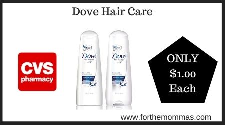 CVS: Dove Hair Care