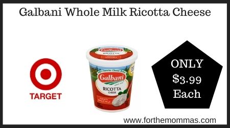 Target: Galbani Whole Milk Ricotta Cheese