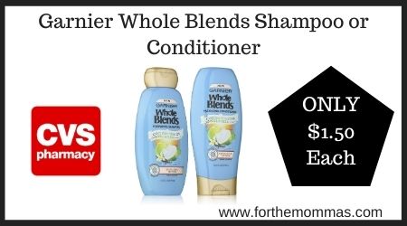 CVS: Garnier Whole Blends Shampoo or Conditioner