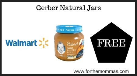 Walmart: Gerber Natural Jars
