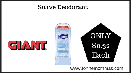 Giant-Deal-on-Suave-Deodorant