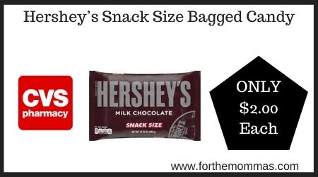 CVS: Hershey’s Snack Size Bagged Candy