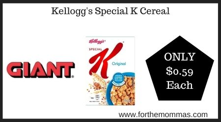 Giant: Kellogg's Special K Cereal