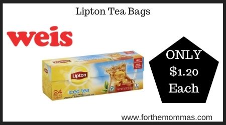 Weis: Lipton Tea Bags